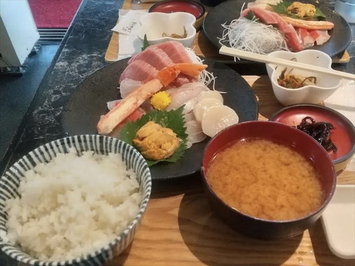 お刺身定食”上”